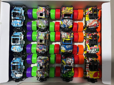 SÜRTMELİ RENKLİ JEEP