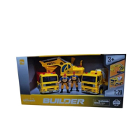 SÜRTMELİ SESLİ ÜÇLÜ İNŞAAT SETİ