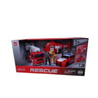 SÜRTMELİ SESLİ ÜÇLÜ İTFAİYE SETİ