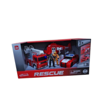 SÜRTMELİ SESLİ ÜÇLÜ İTFAİYE SETİ