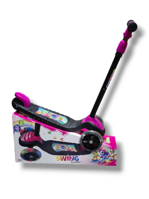 SWİNG İŞIKLI SCOOTER PEMBE