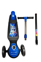 SWİNG SCOOTER IŞIKLI MAVİ