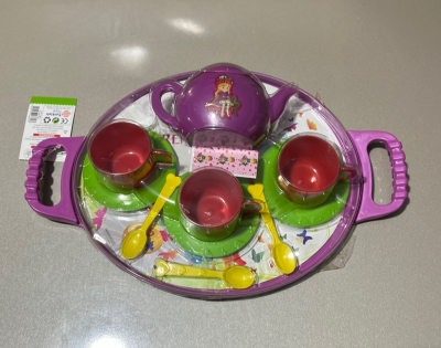 TEPSİLİ ÇAY SETİ