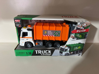 TRUCK SÜRTMELİ SESLİ IŞIKLI ÇÖP KAMYONU