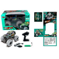 UZK ŞRZ IŞIKLI  2,4 OFF ROAD MONSTER ARABA